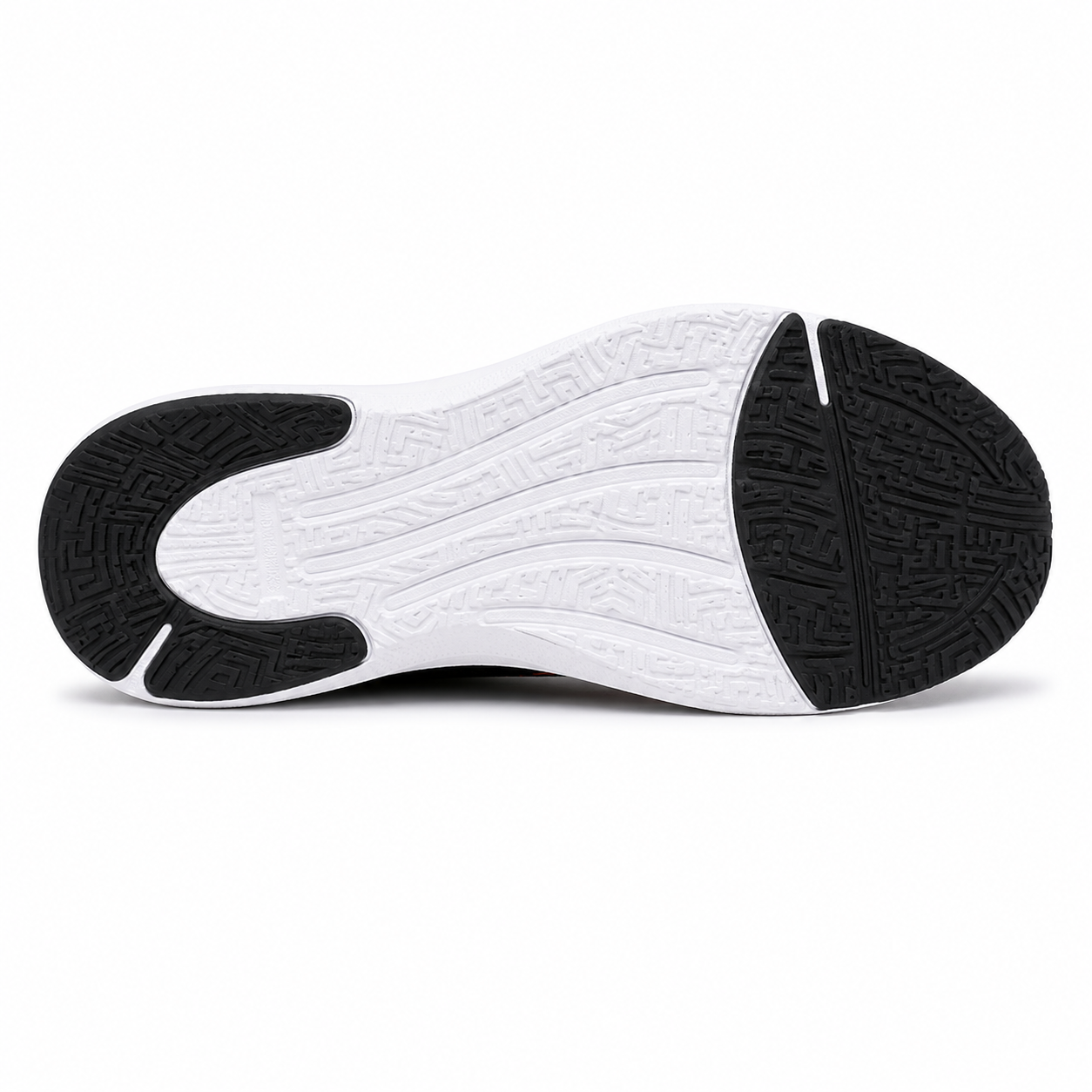 Men's Black Slip-On Walking Shoes