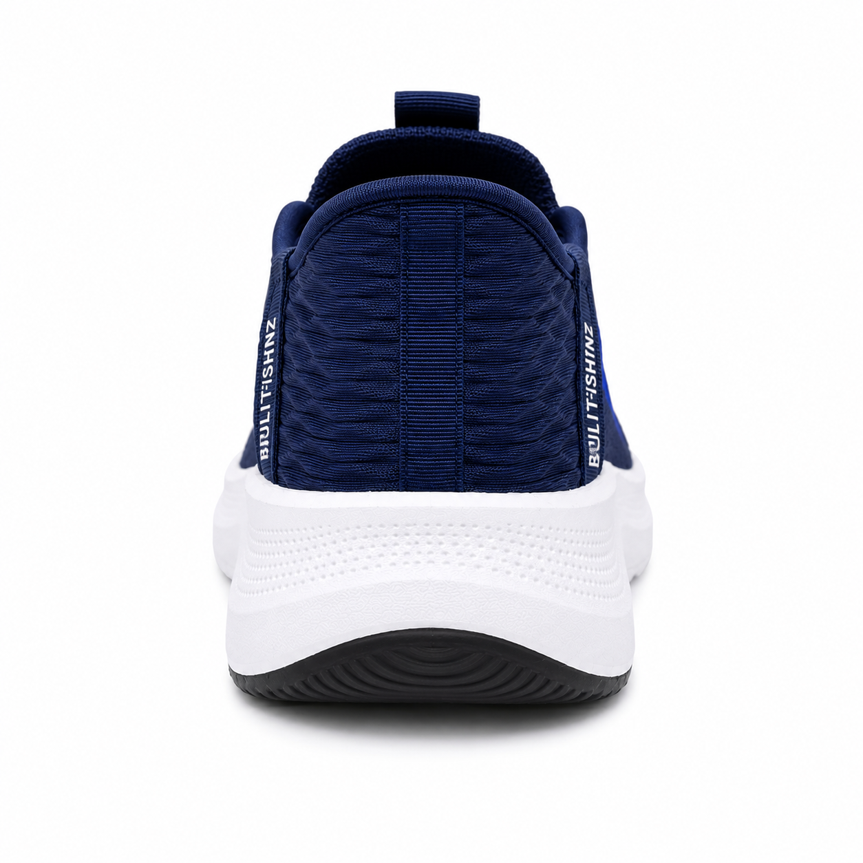 Men's Navy Blue Slip-On Walking Shoes